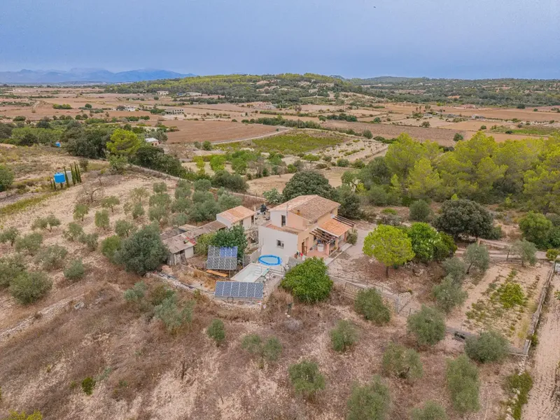 Legal rustic finca, awaiting completion of works in Porreres with spectacular views, olive trees and great privacy — photo 5