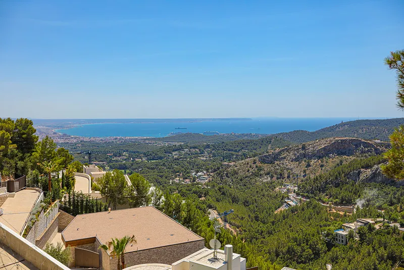 Luxury villa with fantastic views of the Bay of Palma in Son Vida — photo 2