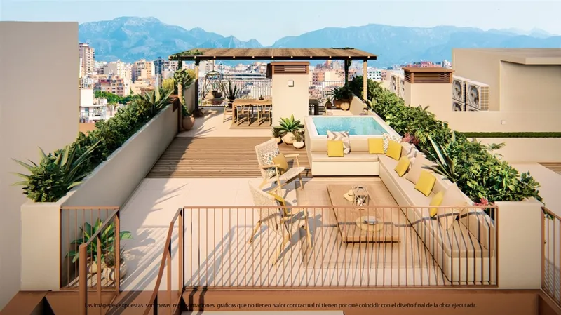 New build penthouse for sale in Santa Catalina Palma in Palma De... — photo 2