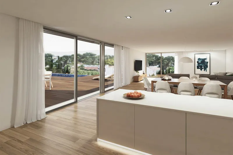 Plot in Capdepera - Illustration of the sea-view villa — photo 4