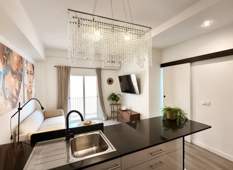 This elegant renovated flat is located in the charming area of Ses Cadenes, in the popular Playa de Palma, just steps from the long beach — photo 4