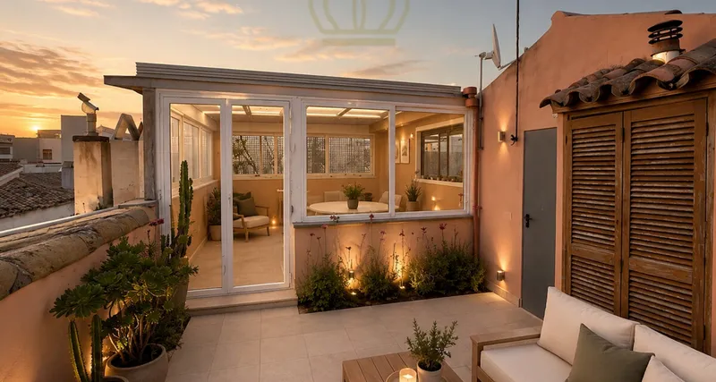 Penthouse in Palma Old Town in absolute top location for renovation — photo 11