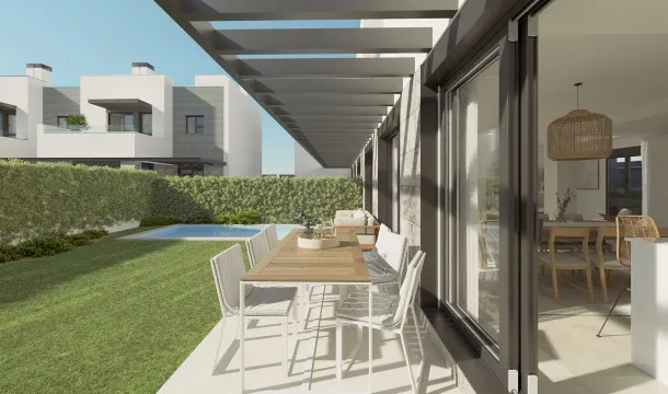 New semi-detached houses on the beach of Palma — photo 8