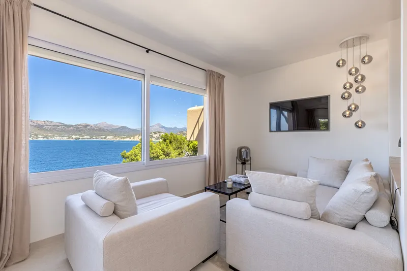 Apartment in Santa Ponsa - Pool terrace with sea view — photo 7