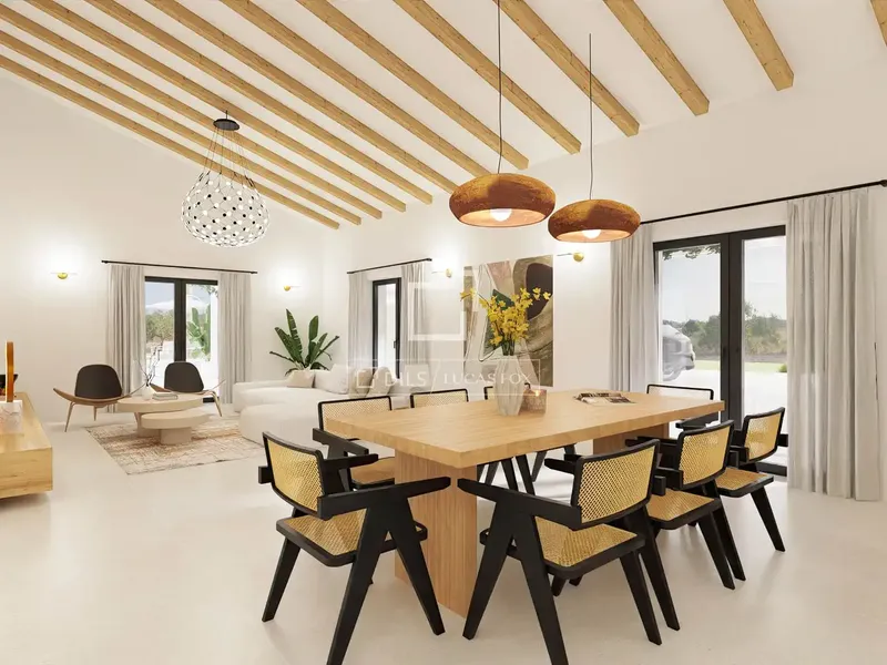 This beautifully designed single-storey villa combines contemporary architecture with Mediterranean warmth, offering a spacious and functional layout ideal for modern family living. — photo 1