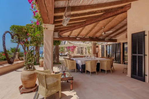 Puerto Andratx, Dream Villa "Eden Roc" with Spectacular Sea Views for Temporary Rent in Cala Llamp — photo 4