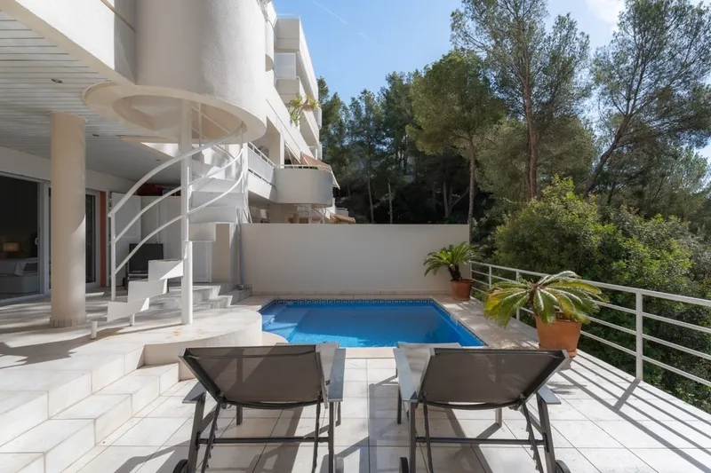 3-bedroom duplex apartment in Bendinat with private pool — photo 10
