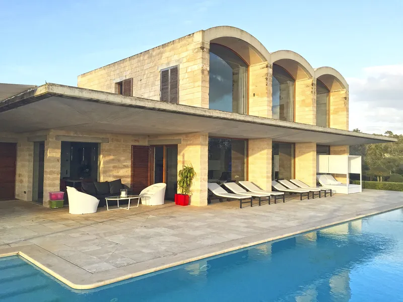 Modern finca with panoramic views and ETV license in Felanitx — photo 1