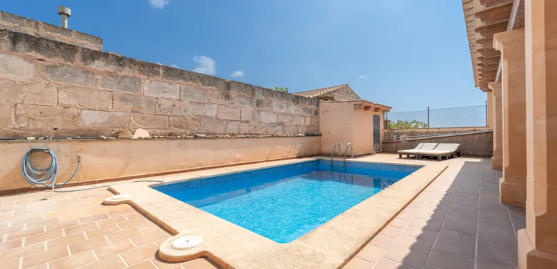 Country house for rent in Ses Salines with pool and sea views — photo 3