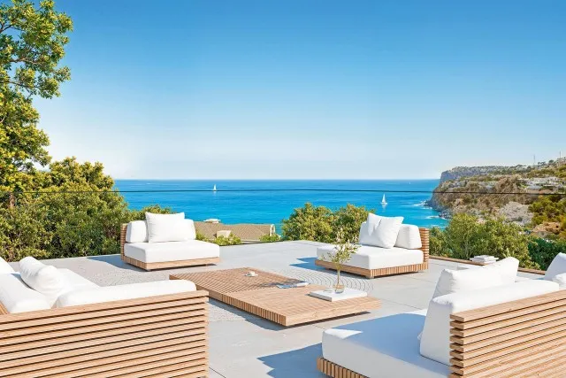 Sea view plot with building license for sale in Port d'Andratx, southwest Mallorca — photo 2