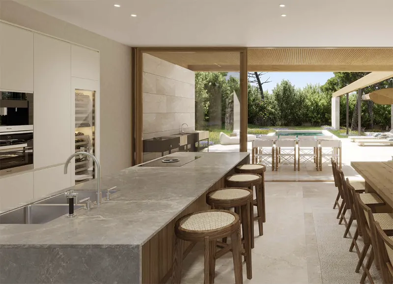Investment plot with project for 3 luxury villas in Santa Ponsa Mas — photo 10