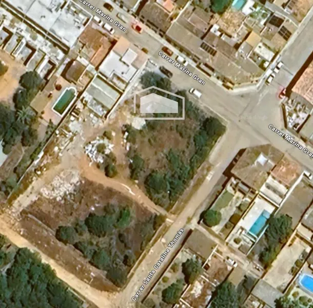 Urban plot of 2,562 m² in Ses Salines – Ideal for 3-4 townhouses with views of Cabrera — photo 1