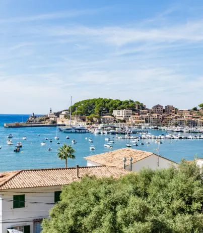 Mediterranean style flat with fantastic views over the harbor of Puerto de Soller — photo 1