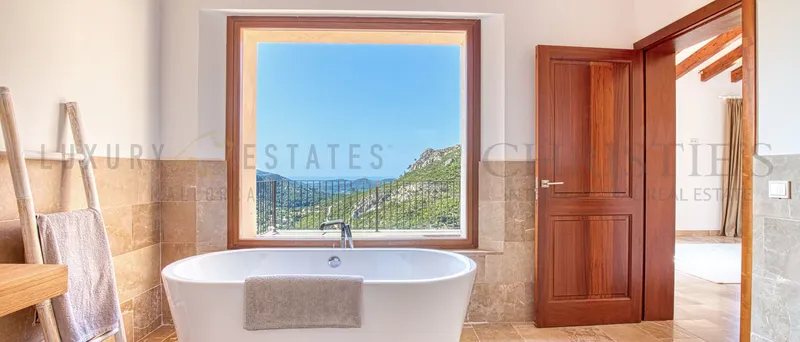 Mediterranean finca in Andratx with panoramic views and vacation rental license — photo 7