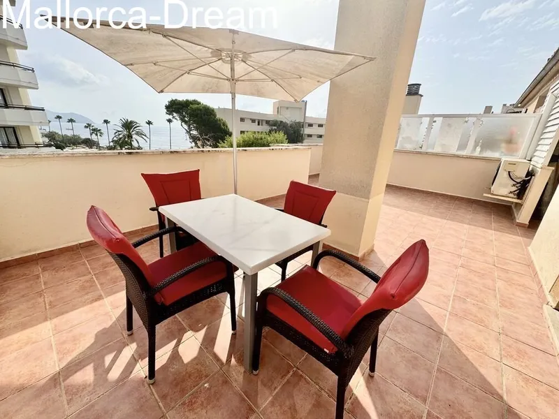 Cala Millor: Penthouse with elevator and sea view — photo 4
