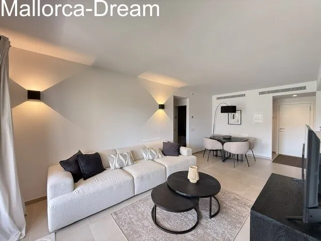 Sa Coma: Stylish Apartment with Communal Pool in Sa Coma — photo 7