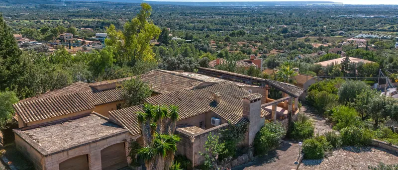 Rustic finca in Bunyola with guest house and spectacular views with lots of potential — photo 7