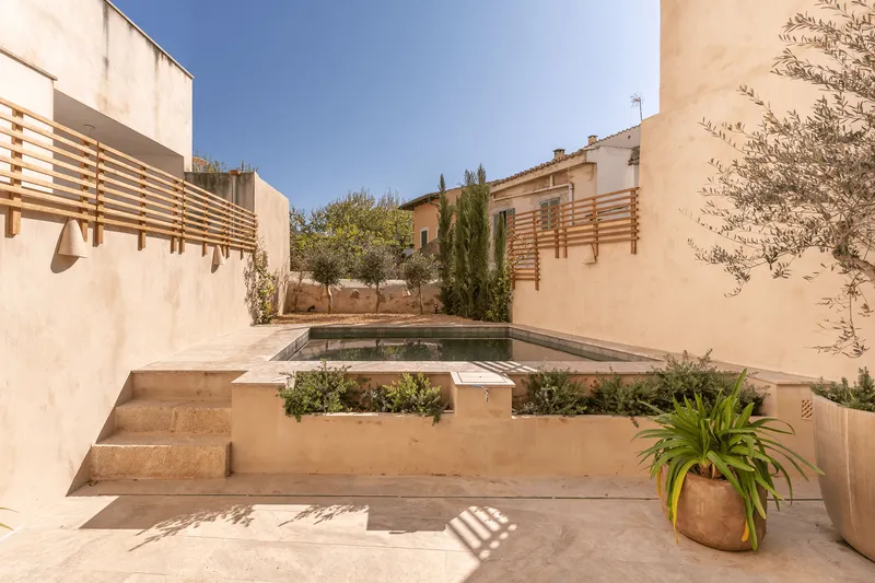 Exquisitely renovated traditional village house in Alaro with pool — photo 2