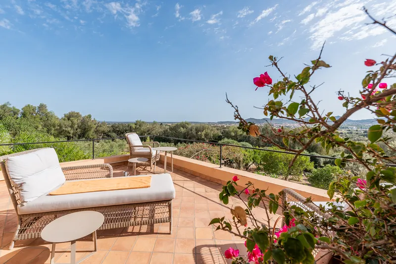 Unique natural stone finca in Porreres with fantastic panoramic views — photo 6