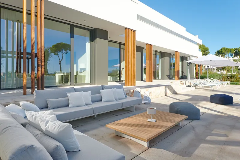 Long term rent: Spectacular new construction villa with sea view in Sol de Mallorca - Marcel Remus Real Estate — photo 4