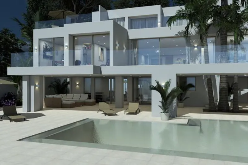 Cala Vinya – Modern villa on the first line with sea access — photo 1