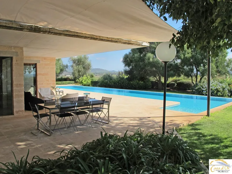 Modern finca with panoramic views, infinity pool and ETV license in Felanitx — photo 4