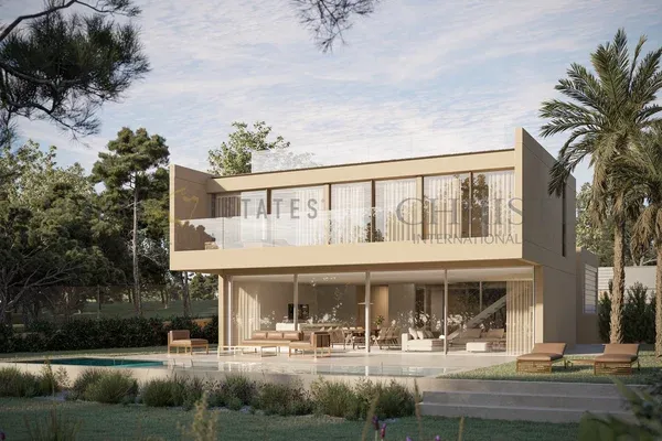 Modern new build villa in Sa Torre with sea views and garden with pool — photo 1