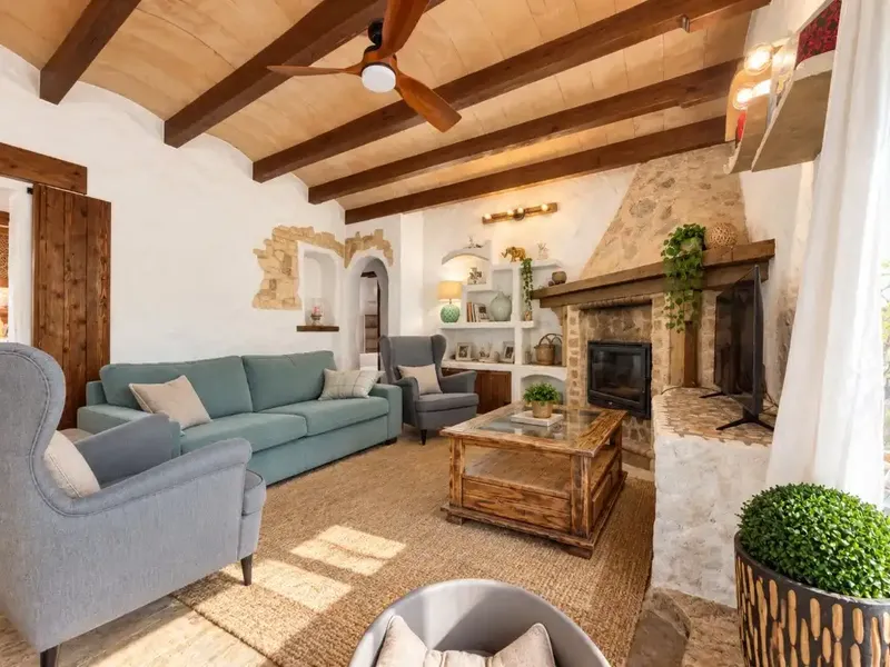Situada en una amplia parcela de aproximadamente 4.460 m², esta encantadora casa de una sola planta disfruta de un entorno rural idílico rod — photo 3