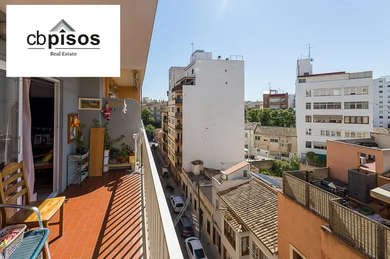 Flat - Palma de Mallorca (El Fortí), Built Surface 100m², 4 Bedrooms, 2 Bathrooms, Lift — photo 2