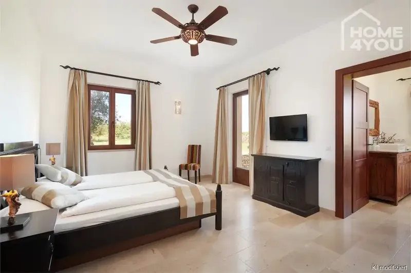 Exceptional luxury finca with sea views in Portocolom — photo 11