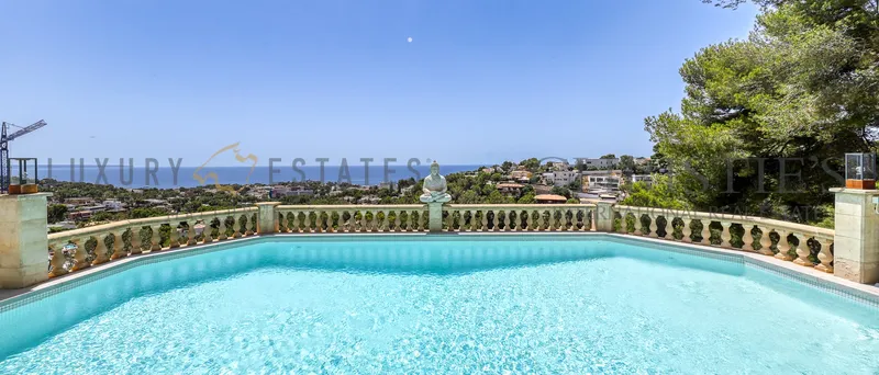 Renovated villa in Costa den Blanes with fantastic sea views above Puerto Portals — photo 11
