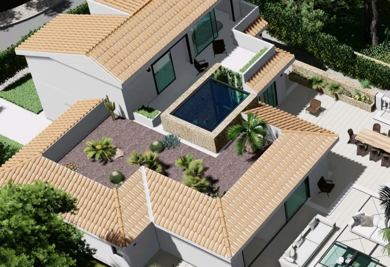 SOLD!! INVESTMENT! Cozy villa in Costa d'en Blanes with a pool and plenty of potential for a renovation project — photo 12