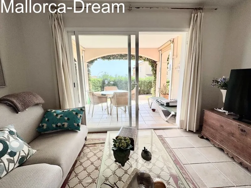 Porto Cristo Novo: A fantastic ground-floor apartment with sea views and a communal pool — photo 7