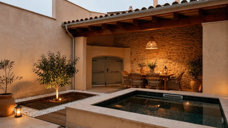 Stylishly renovated village house with idyllic patio and pool — photo 11