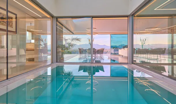 Modern and bright villa with panoramic views in Costitx — photo 11