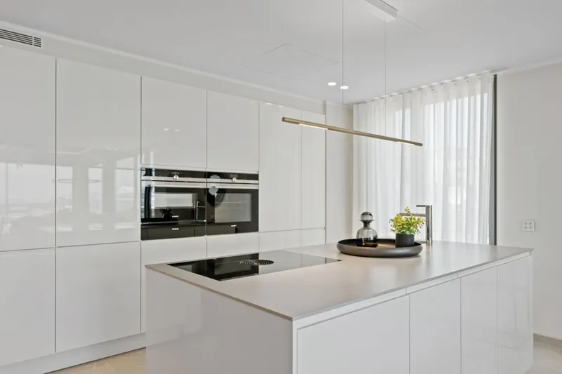 Spectacular Duplex Penthouse with Panoramic Views of Palma's Harbor, Cathedral, Sea and Mountains - Living Area (15475) — photo 9