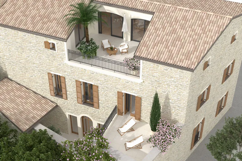 Unique townhouse with approved renovation project and dreamlike views in the center of Artà — photo 2