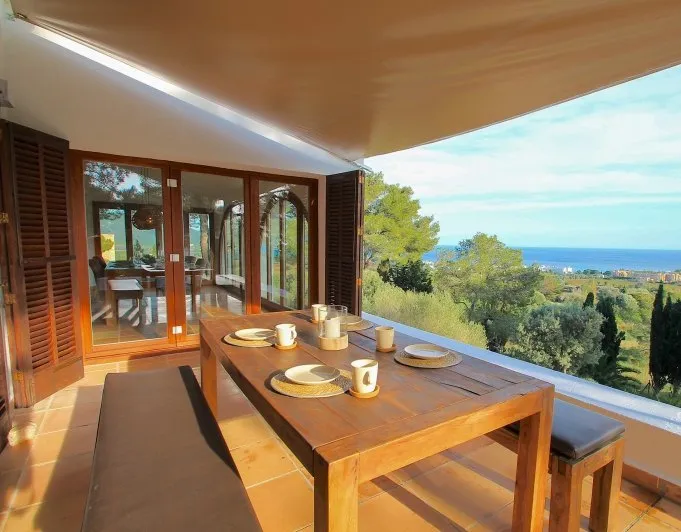 Villa with sea views and the entire bay of Son Servera — photo 2