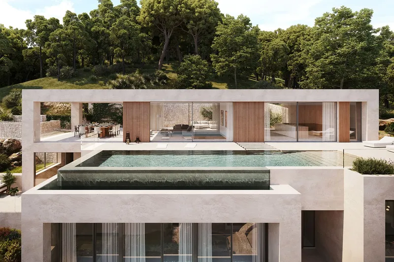 Sea-view designer villa with top equipment — photo 12