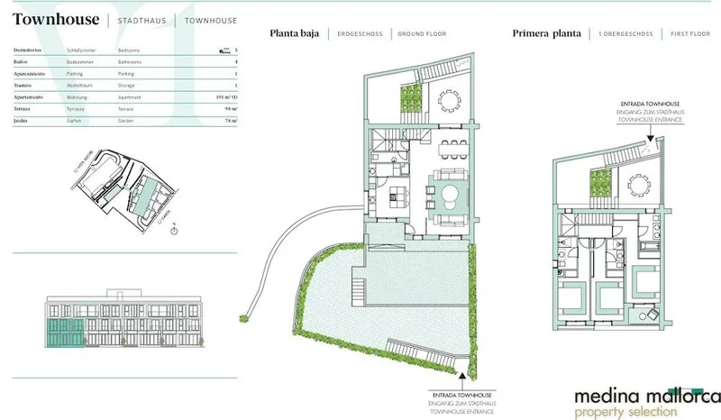 Modern apartment with terrace and garden in Bonanova — photo 3