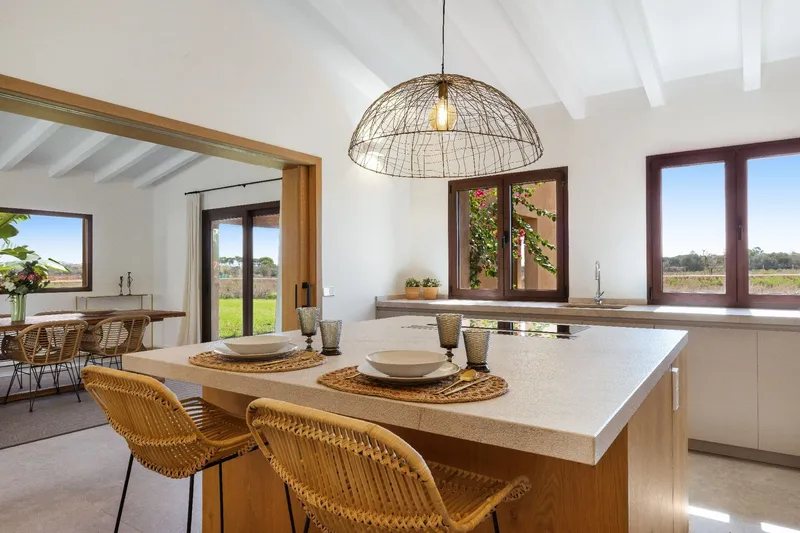 Single-level newly built finca with panoramic views near Santanyí — photo 11