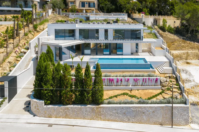 New build luxury villa in Cala Llamp - Puerto de Andratx — photo 1