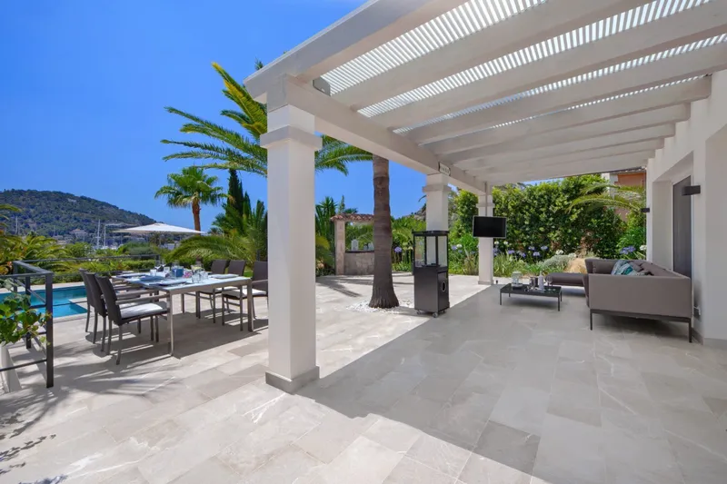 Mediterranean villa with holiday license and sea views in Port d’Andratx — photo 4