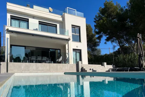 Cala Pi, modern chalet with pool and sea views in Cala Pi - available from April 2026 — photo 1