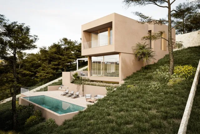 Unmissable sea view plot with project for sale in Puerto Pollensa, Mallorca — photo 2