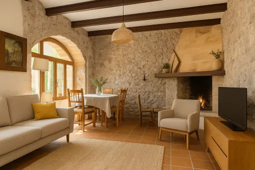 San Lorenzo, unique natural stone finca with a 50-hectare plot in Sant Llorenç — photo 10