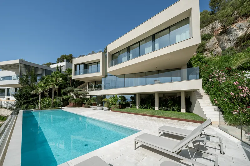 Villa with pool and panoramic views in Son Vida — photo 2