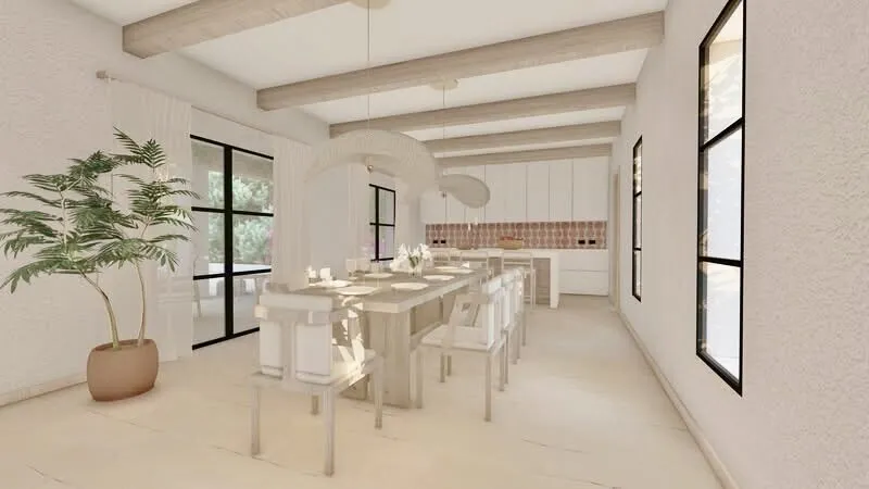 Beautiful luxury newly built finca with pool, near Campos — photo 10