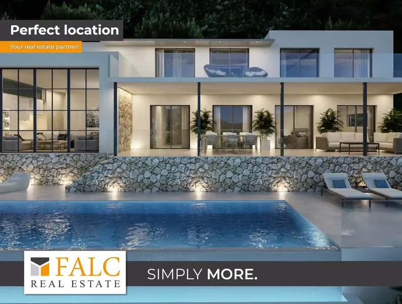 This impressive new-build villa in Puerto Pollensa is located in Gotmar, a quiet and sought-after residential area in the north of Mallorca — photo 1