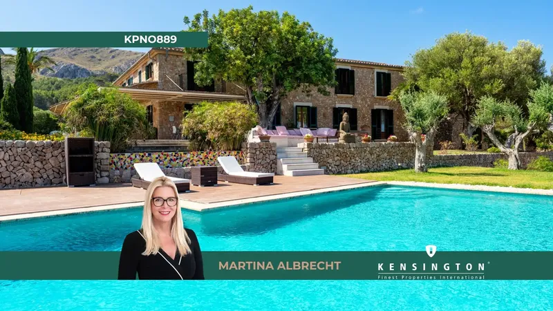 Impressive estate in Colònia de Sant Pere offering total privacy with magnificent sea and mountain views — photo 2